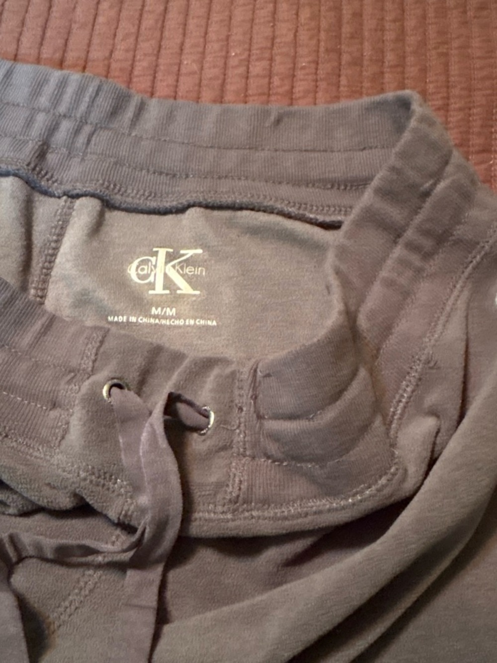 Calvin Klein Gray Pullover Jogger Sweatpants